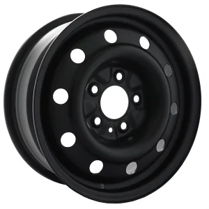 Envy Wheels – NX4 STEEL WHEEL – Black – 15″x6″ 45mm – All weather Wheels – NX40881
